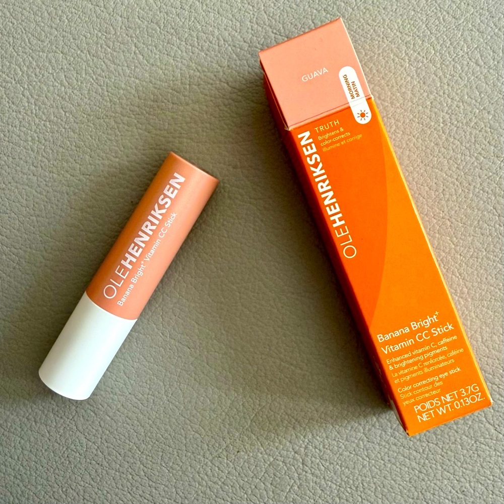 OLE HENRIKSEN Banana Bright+Vitamin CC Eye Sticks for Dark Circles | Shade Guava